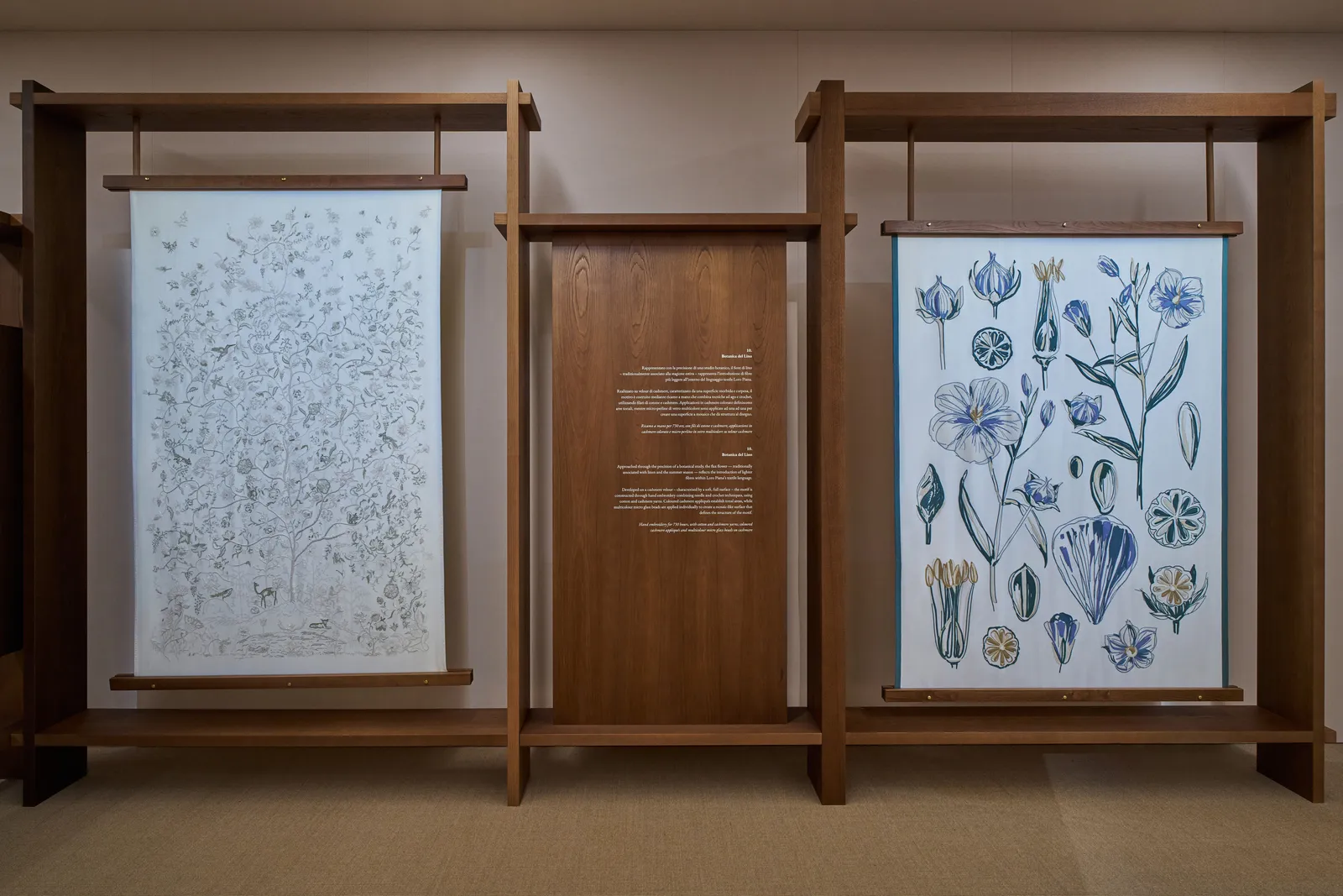 loro piana design week 2026 installation courtesy of edra