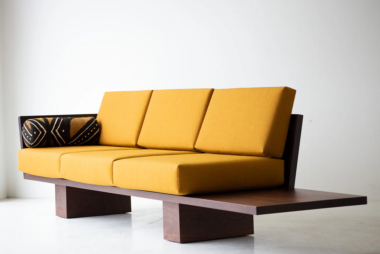 suelo modern wood sofa solid walnut 01